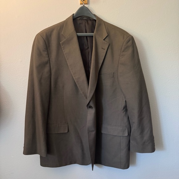 Haggar Other - Haggar Men’s Sport Coat Blazer – Size 52L – Classic Brown $25
